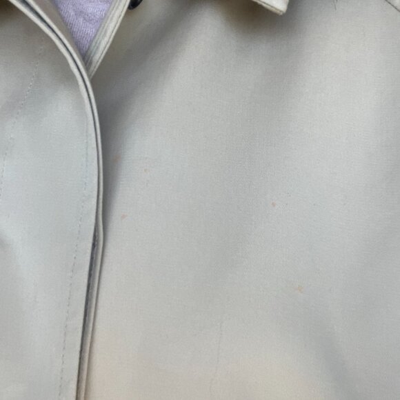 Anine Bing Randy Oversized Trench Coat in Beige Size Medium with Marker Spots - Picture 10 of 16